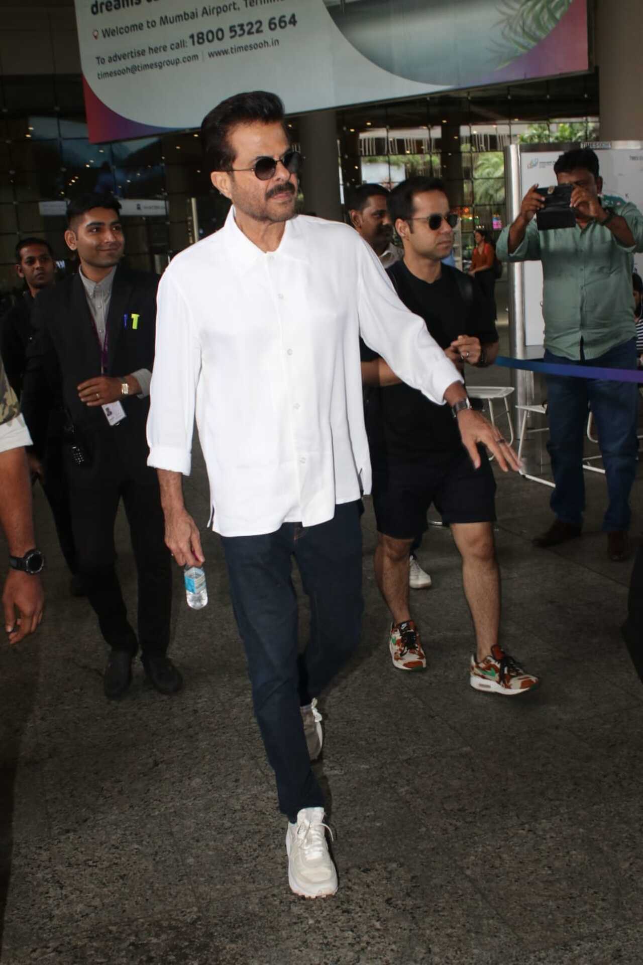 Anil Kapoor returned to Mumbai